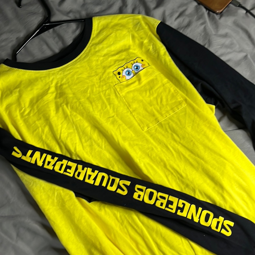 timberland SpongeBob shirt